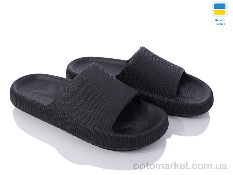 Купить Шльопанці жіночі Крок C88 чорний Krok чорний, фото 1
