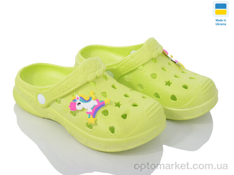 Купить Крокси дитячі Крок д лайм Verta зелений, фото 1