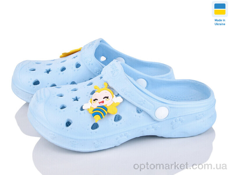 Купить Крокси дитячі Крок Д св.блакитний Verta блакитний, фото 1