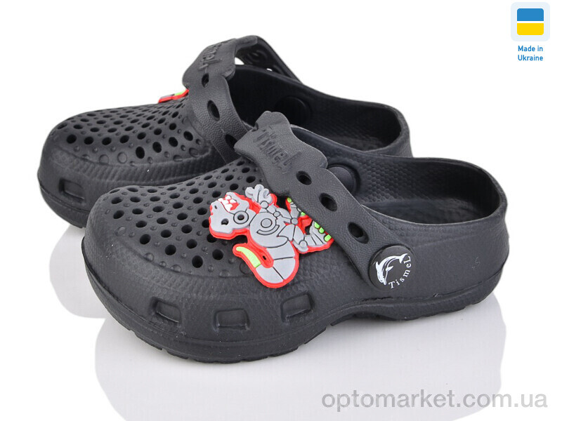 Купить Крокси дитячі Крок дит. 10-09 черный. Tismel чорний, фото 1