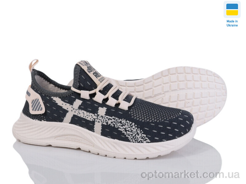 Купить Кросівки жіночі Крок К128 т.сірий Krok сірий, фото 1