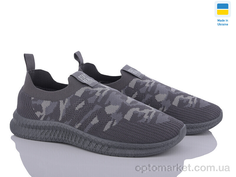 Купить Кросівки чоловічі Крок К217-4 піксель сірий Krok сірий, фото 1