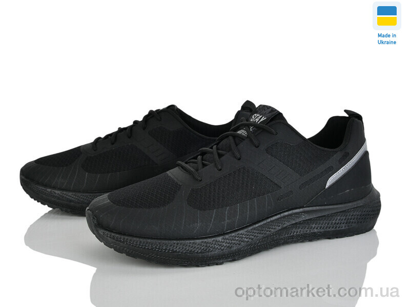 Купить Кросівки чоловічі Крок К256 чорний Krok чорний, фото 1