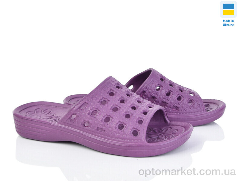 Купить Шльопанці жіночі Крок С19 бордо Krok бордовий, фото 1