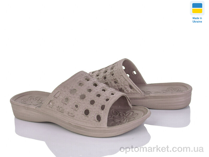Купить Шльопанці жіночі Крок С19 св.коричневий Krok коричневий, фото 1