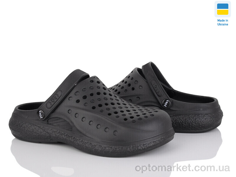 Купить Крокси чоловічі Крок С99 чорний Krok чорний, фото 2