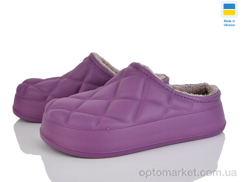 Купить Сабо жіночі Крок Сабо 111 бордо Krok фіолетовий, фото 1