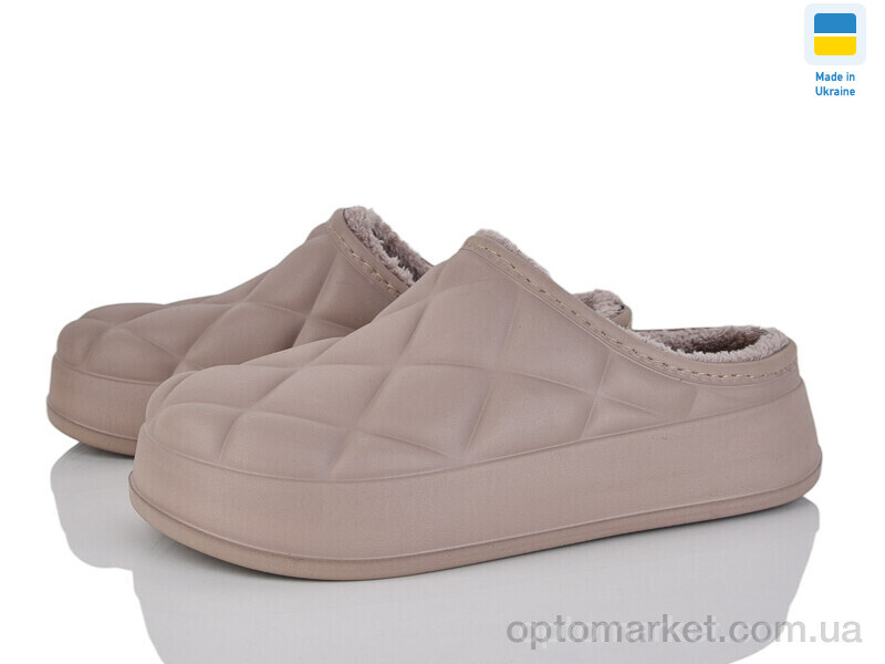 Купить Сабо жіночі Крок Сабо 111 св.коричневий Krok коричневий, фото 1