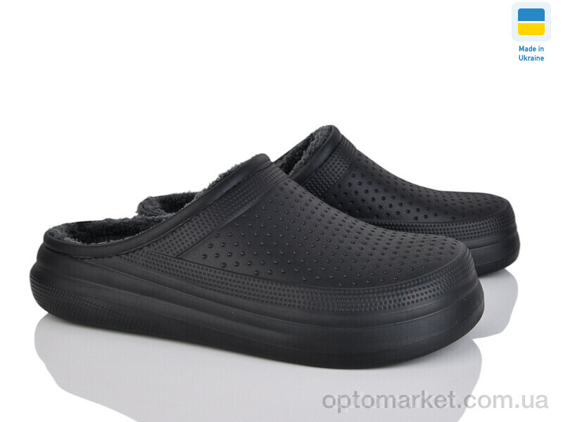 Купить Галоші чоловічі Крок сабо N115 чорний Krok чорний, фото 1