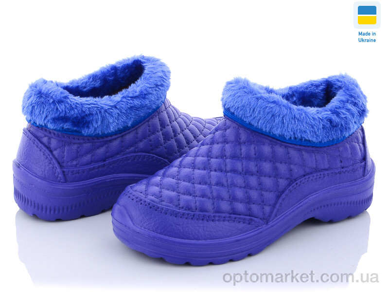Купить Галоші жіночі Крок Украіна галош жін.Б03 т.синій Krok фіолетовий, фото 1