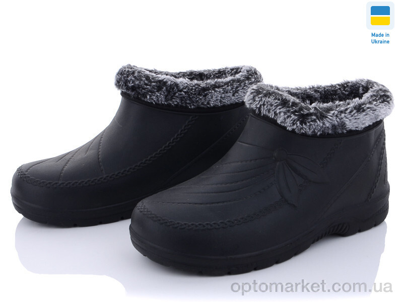 Купить Галоші жіночі Крок Украіна галош жін.Б21 черн. Krok чорний, фото 1