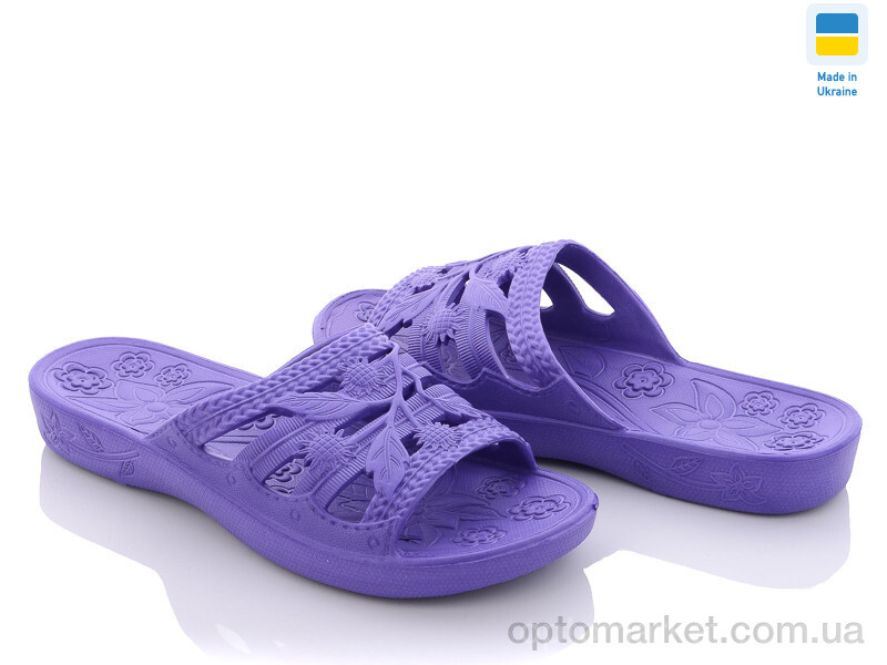 Купить Шльопанці жіночі Крок Украина С60 фиолетовый Krok фіолетовий, фото 1