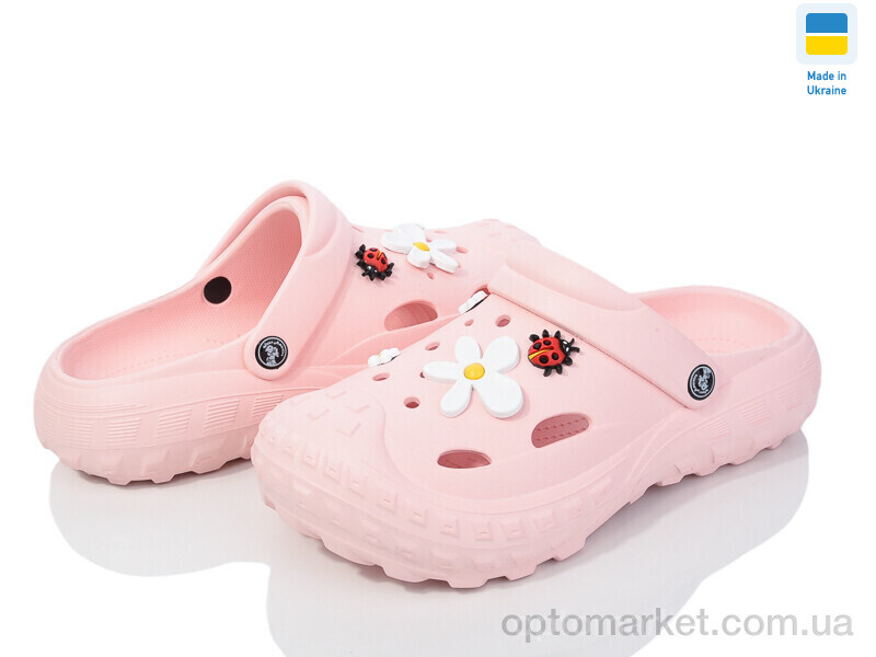 Купить Крокси жіночі Крокси 057 пудра Jose Amorales рожевий, фото 1