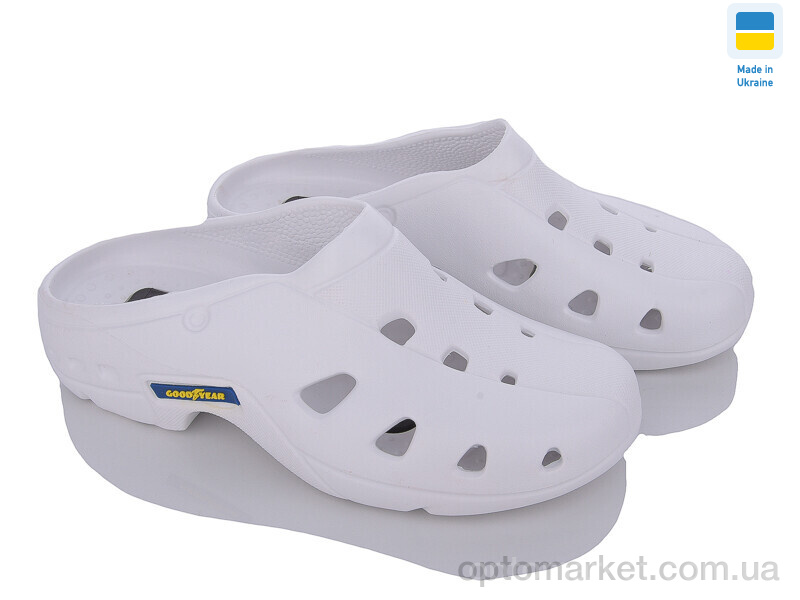 Купить Крокси жіночі Крокси білі LiBang білий, фото 1