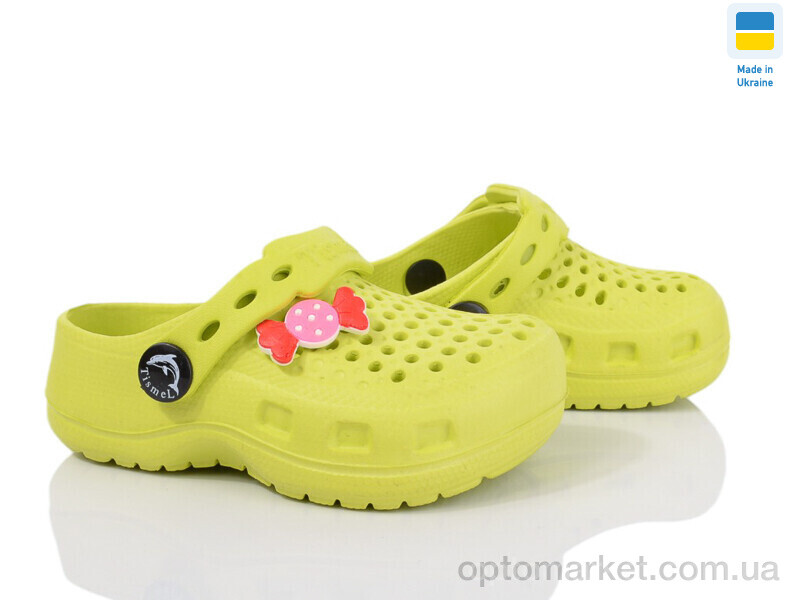 Купить Крокси дитячі Крокси дитячі 10-09 неон Tismel зелений, фото 1