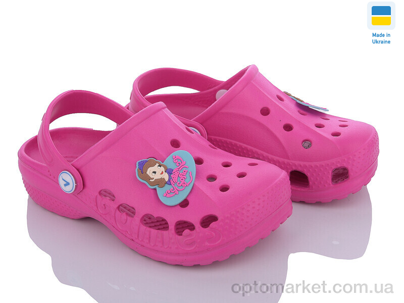 Купить Крокси дитячі Крокси Віталія малиновий (22-33) Vitaliya рожевий, фото 1