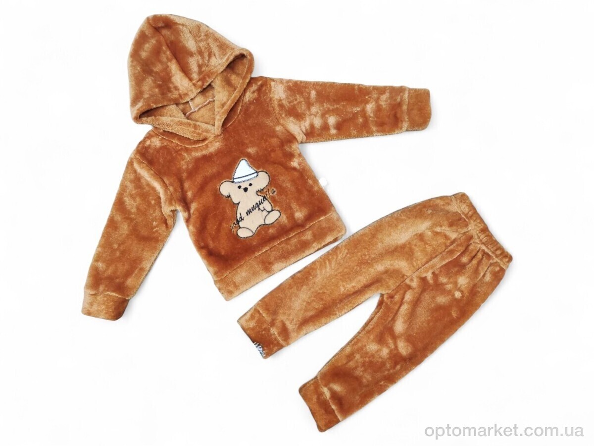 Купить Комплекти дитячі дитячі КТ22 коричневий батнік-штани Fashion Kids коричневий, фото 1