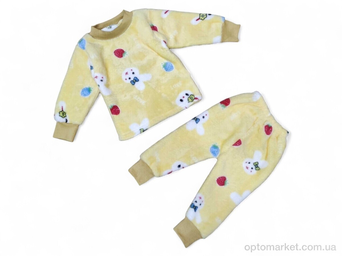Купить Пижама дитячі КТ3 жовтий зайчик Fashion Kids жовтий, фото 1