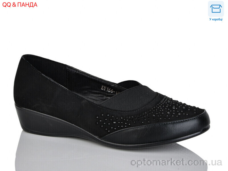 Купить Туфлі жіночі KU166-18-1 Aba чорний, фото 1
