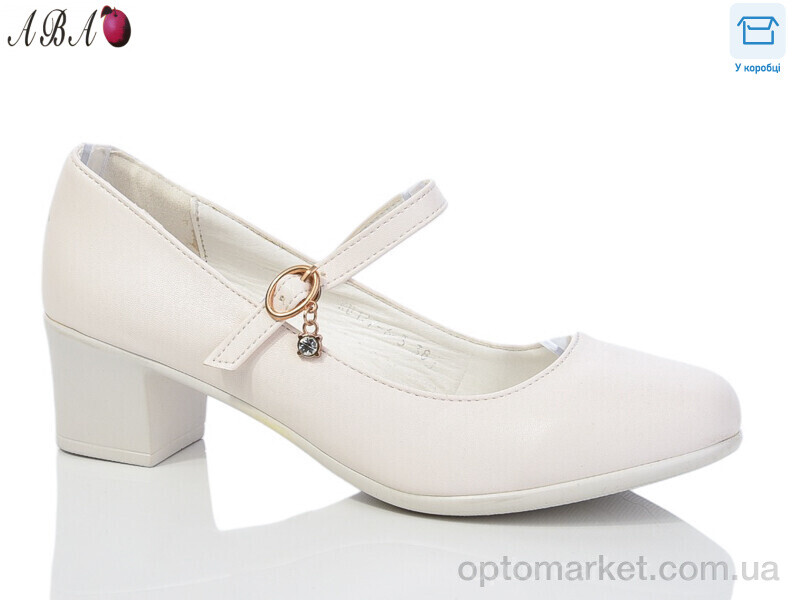 Купить Туфлі жіночі KU177-6-3 Aba білий, фото 1