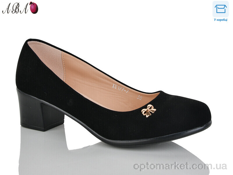 Купить Туфлі жіночі KU177-7 Aba чорний, фото 1