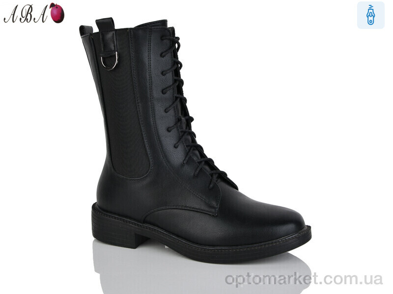 Купить Черевики жіночі KU537-3 Aba чорний, фото 1