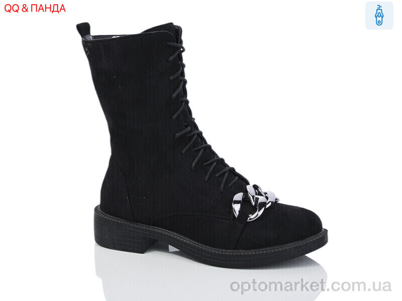 Купить Черевики жіночі KU537-8-1 QQ&Панда чорний, фото 1
