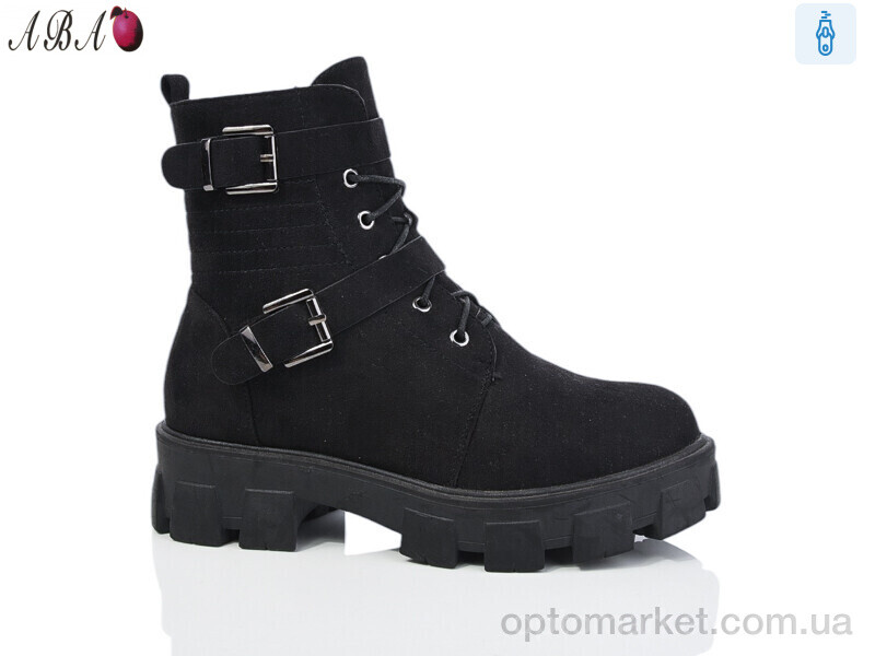 Купить Черевики жіночі KU558-1 Aba чорний, фото 1
