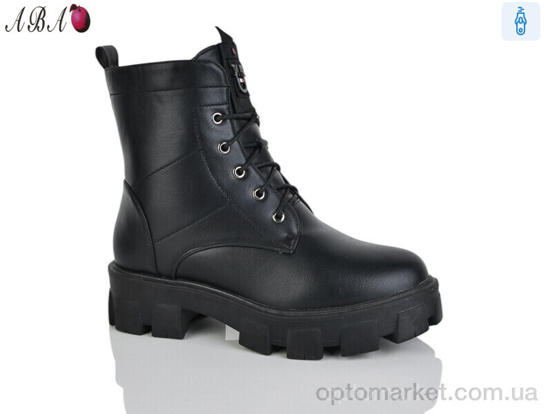Купить Черевики жіночі KU558-18 Aba чорний, фото 1