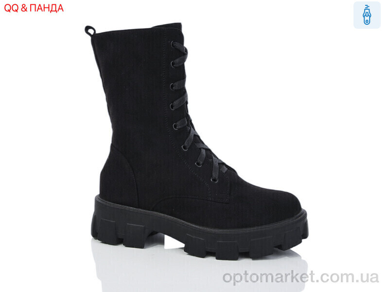 Купить Черевики жіночі KU558-21-1 QQ&Панда чорний, фото 1