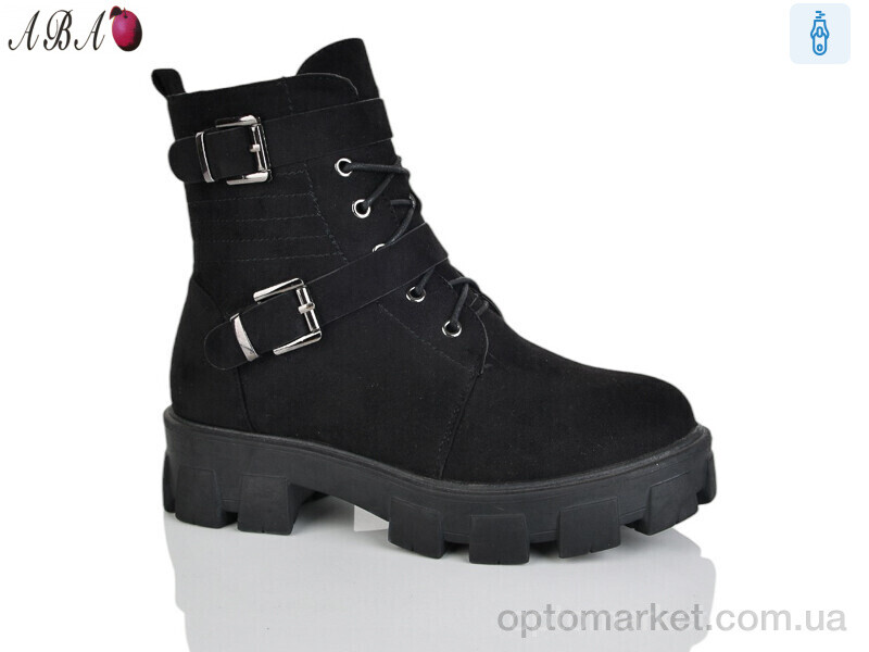 Купить Черевики жіночі KU558-6-1 Aba чорний, фото 1