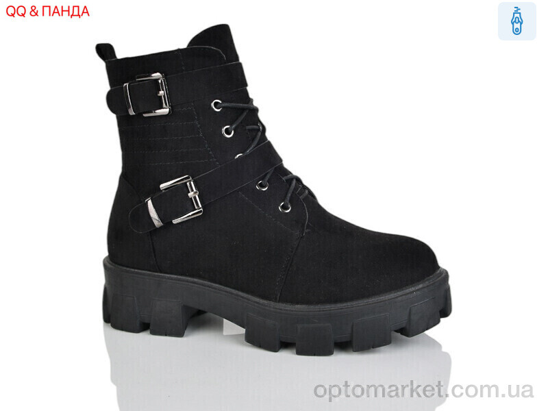 Купить Черевики жіночі KU558-6-1 QQ&Панда чорний, фото 1