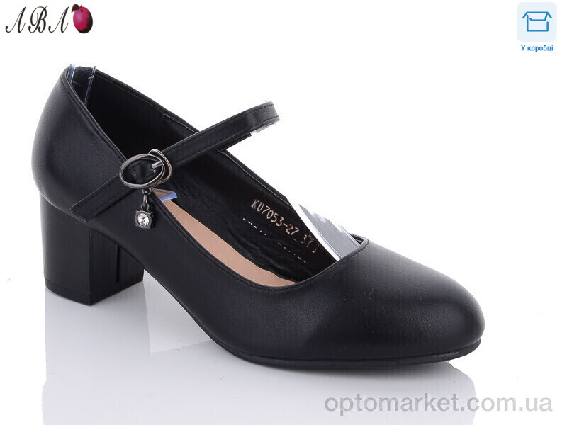 Купить Туфлі жіночі KU7053-27-3 Aba чорний, фото 1