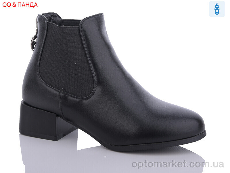 Купить Черевики жіночі KU936-6 QQ shoes чорний, фото 1