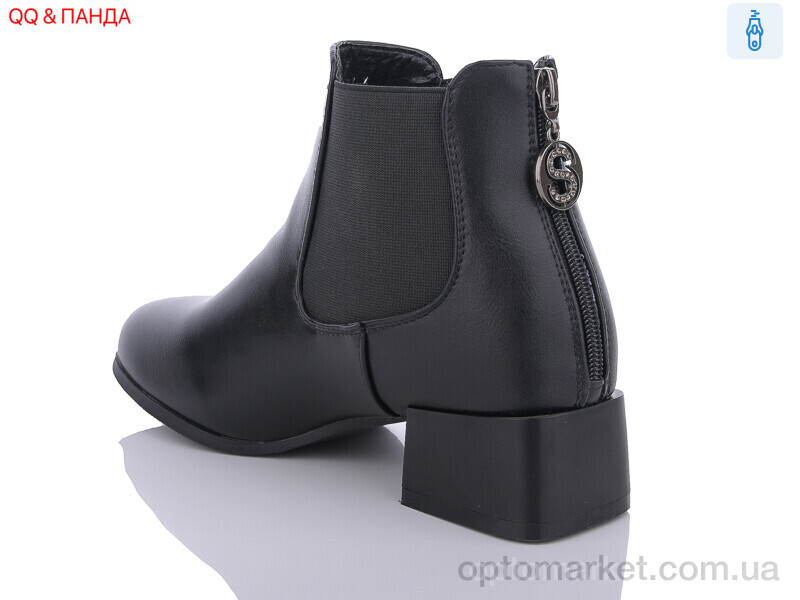Купить Черевики жіночі KU936-6 QQ shoes чорний, фото 2