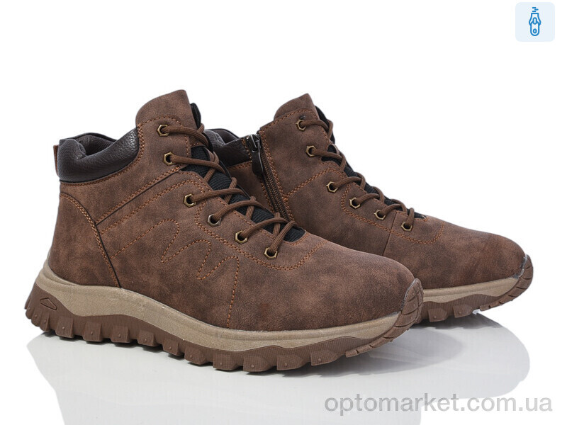 Купить Черевики чоловічі KV6352-3 DaFuYuan коричневий, фото 1