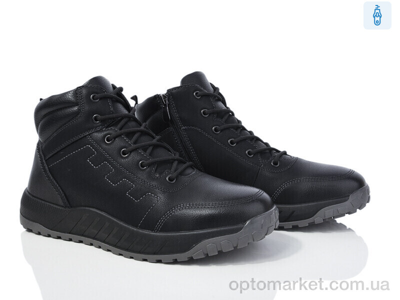 Купить Черевики чоловічі KV6361-1 DaFuYuan чорний, фото 1