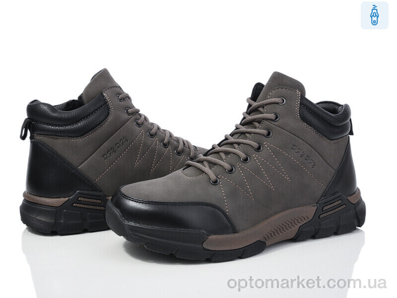 Купить Черевики чоловічі KV6372-8 DaFuYuan сірий, фото 1