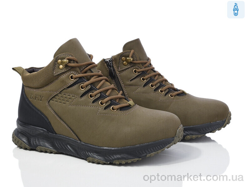 Купить Черевики чоловічі KV6391-20 DaFuYuan зелений, фото 1