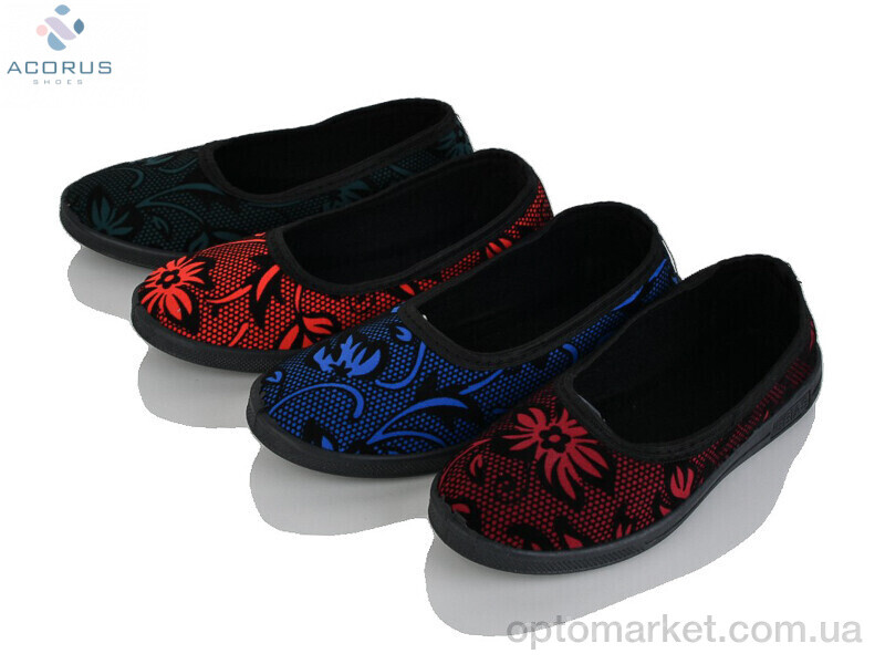 Купить Капці жіночі Квітка закрита mix Acorus мікс, фото 1