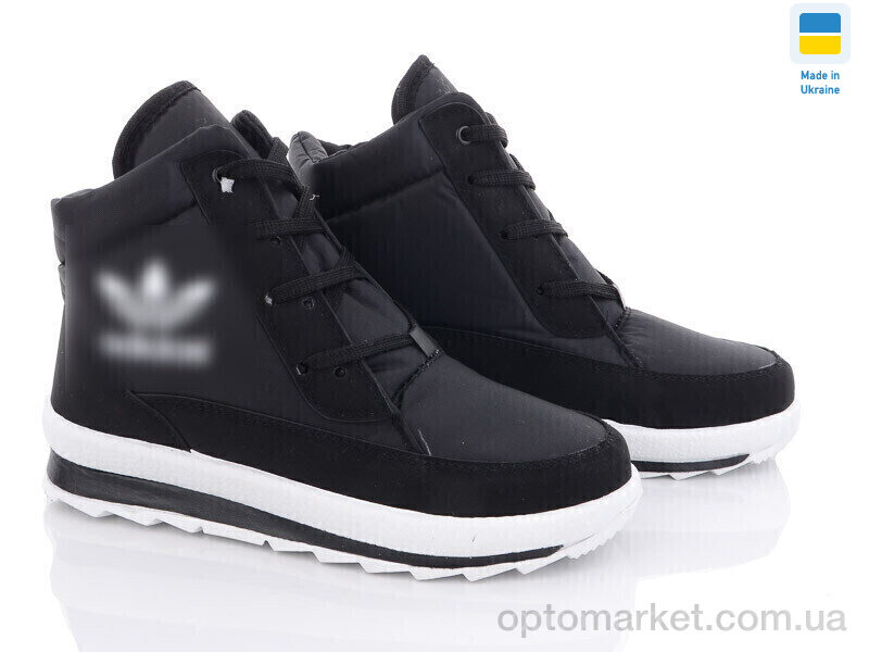 Купить Черевики жіночі KWZ711 A чорно-білий 2025 Demur чорний, фото 1