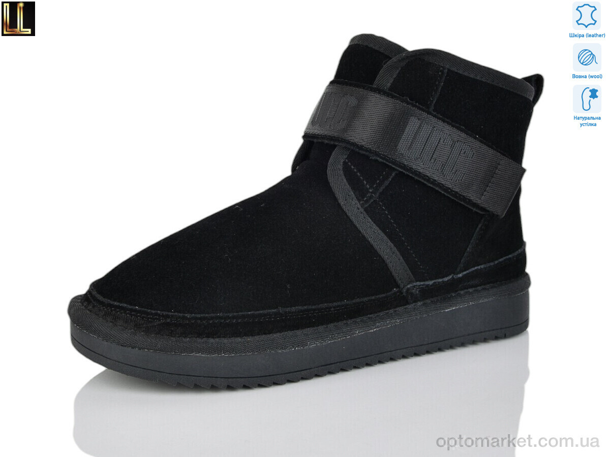 Купить Уги жіночі L-955-2A Lilin чорний, фото 3