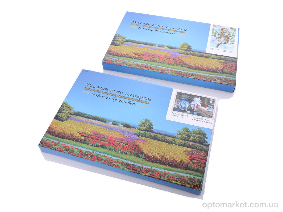 Купить Канцелярія L00003 mix Зображення з номерами 20х30см LOOK&BUY, фото 1