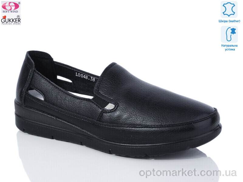 Купить Туфлі жіночі L0048 Gukkcr чорний, фото 1