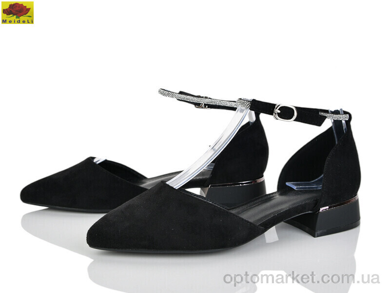 Купить Туфлі жіночі L023-1 Mei De Li чорний, фото 1