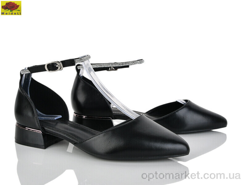Купить Туфлі жіночі L023-2 Mei De Li чорний, фото 1