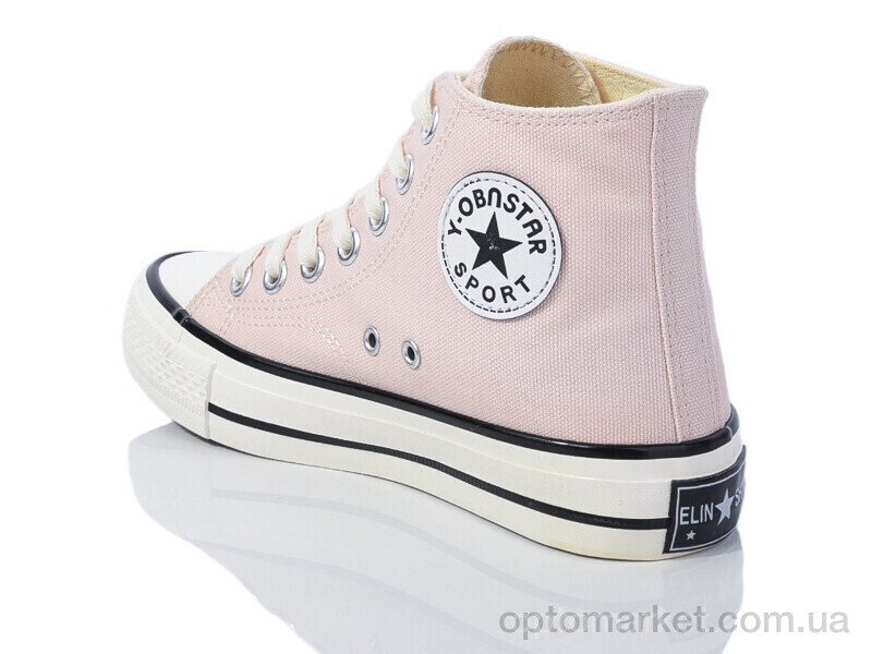 Купить Кеди жіночі L030-3A Loretta рожевий, фото 2