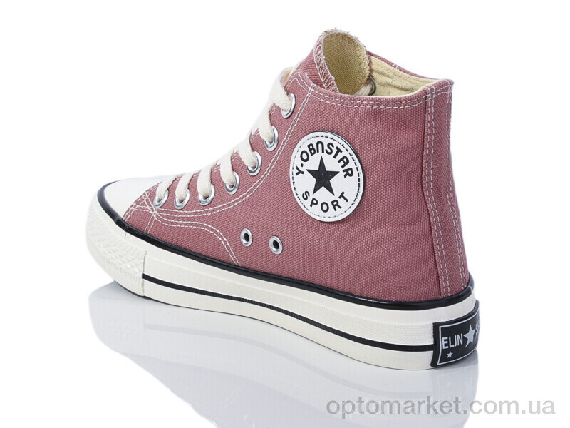 Купить Кеди жіночі L030-6A Loretta рожевий, фото 2