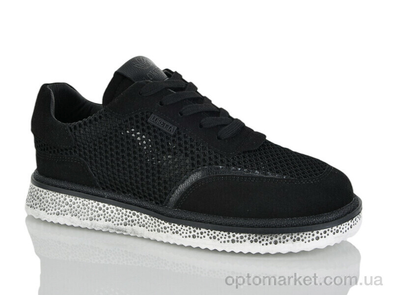 Купить Кросівки жіночі L055 Loretta чорний, фото 1