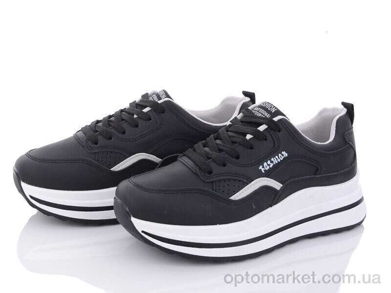 Купить Кросівки жіночі L06-1 Ok Shoes чорний, фото 1